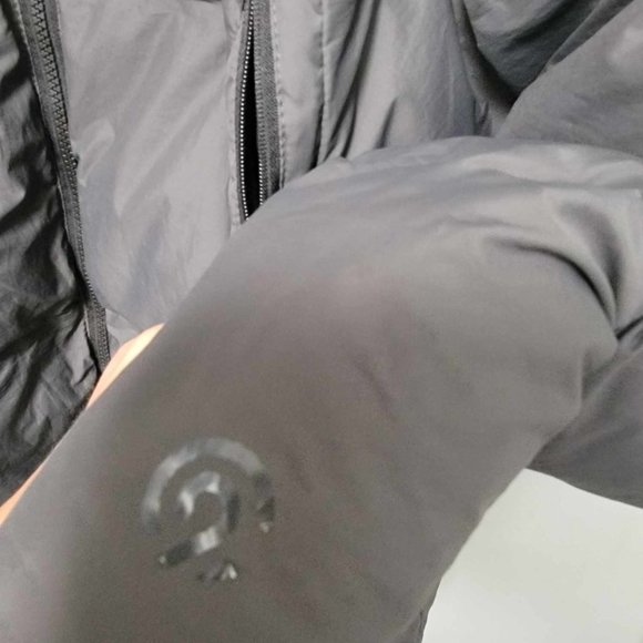 Champions Mens Medium black Jacket waterproof lined hood M winter fall - Picture 7 of 16